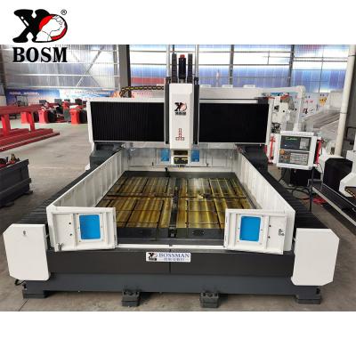 China Manufacturer 2000*2000*400/600 Professional Selling Stack Pile Drilling Machine Gantry Mobile CNC Drilling And Milling Machine For Tube Sheet And Baffles for sale