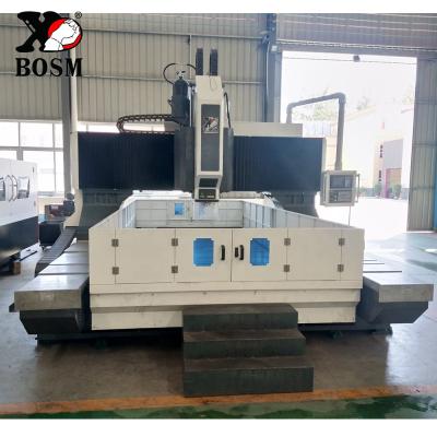 China 4000*2000*400/600 BOSM-DT4020-BT40 4000*2000mm Gantry Milling Machine Drilling Rig CNC For Pipe for sale