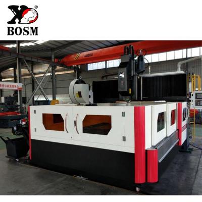 China Plane BOSM-DPH4026 Multi-used 4000*2600 Double Column CNC Gantry Boring and Milling Machine Center for sale