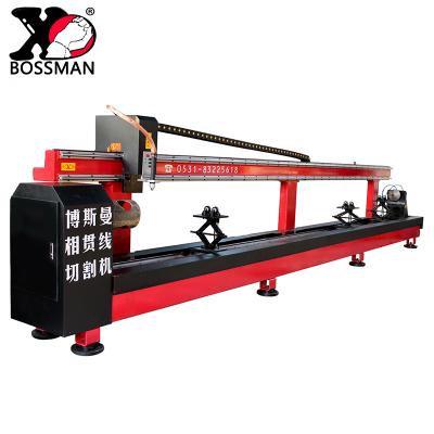 China Bosm-CP automatic seamless stainless steel pipe cutter for sale