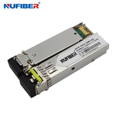 China STM-4 SFP Network Duplex Fiber Optic SFP LC Transceiver Module 622Mbps SFP 150km for sale