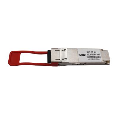 China FTTH NUFIBER QSFP+ 40G ER 40km LC 1310nm Duplex SM QSFP-40G-ER4 QSFP+ Transceiver for sale