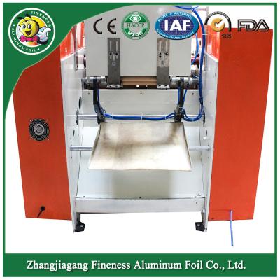 China latest die food packaging cutting rewinding aluminium foil machine for sale