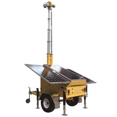 Cina Solar Mobile Surveillance Vehicle Mobile Solar Trailer With 3*400W Solar Panels in vendita