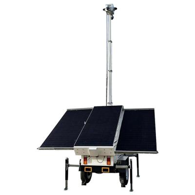 China Dc 24V Solar Camera Cctv Trailers For Mining Area Monitoring for sale