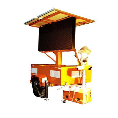 China Portable Solar Power Panels 24V Led Display Versatility Trailers For Tourist Spot for sale