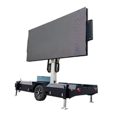 China Real-time beeld Outdoor Draagbare Led Display Screen Reclame Screen Trailer Voor sportevenement Te koop