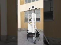 solar smart camera cctv trailer 3100