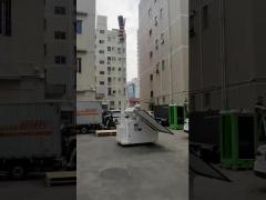 Solar skid trailer