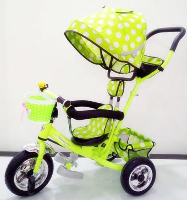 China Ride On Toy Cheap Baby Tricycle For Kids Steel Frame 4 In 1 Kids Push Tricycle Wholesale for sale