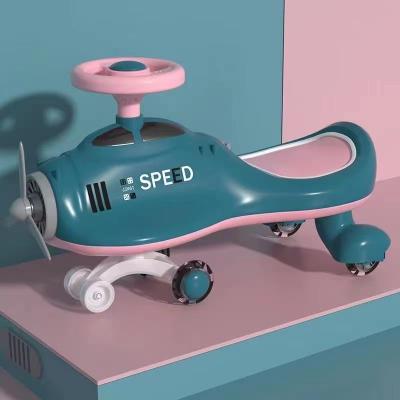 China Ride On Toy 2022 Hot Selling Plastic Baby Sliding Car Baby Out Of Door Toys Car Kids Ride On Swing Car For Sale for sale