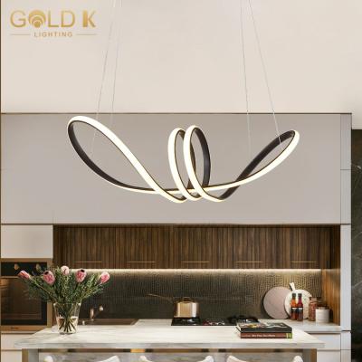 China Modern Art Gold K China Lamp Light Dining Pendant Lamps Light Fixtures Modern Chandeliers Pendant Lamp Light For Bar Restaurant for sale