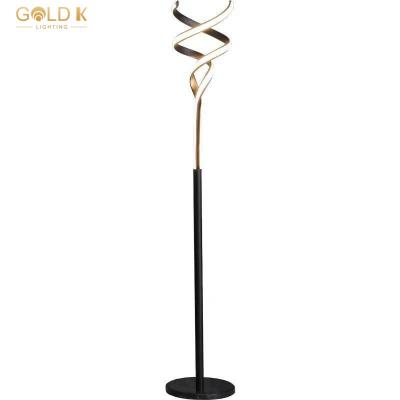 China Modern warm wholesale price living room floor stand light luxury vertical table lamp for sale