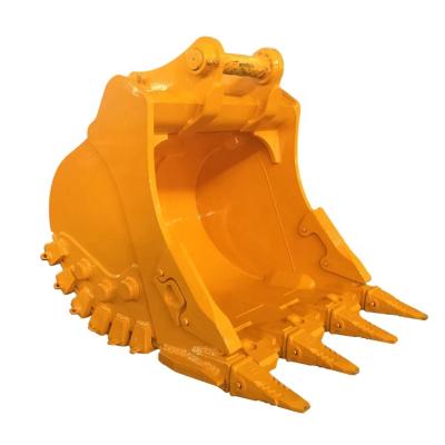 China Solid Structure Rock Excavator Mud Bucket Heavy Duty Digging Bucket For Big Excavator for sale