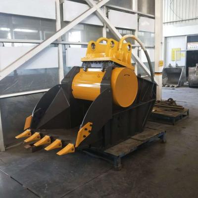 China RSBM Mud Crusher Digging Bucket For Excavator for sale