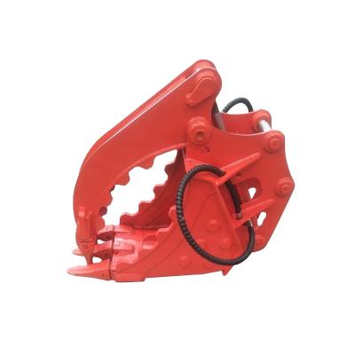 China Heavy Duty Land Clearing and Site Preparation Bucket Excavator Grab Bucket Wood Clamp Bucket for sale