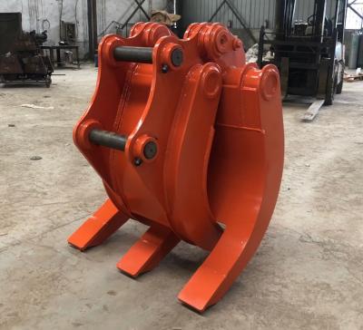 China Print Shops Excavator Rock Grapple Mechanical Grapple For Sale for sale