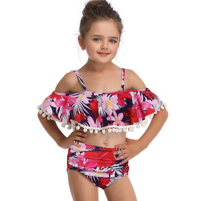 China 2021 New Children's Swimsuit High Quality Girls' Swimsuit Breathable Children's Swimwear Bikini Wholesale for sale