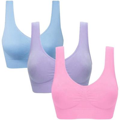 China New Arrival Plus Size Yoga Bra High Elastic Breathable Waterproof Tops For Women for sale