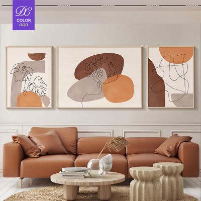 China Modern Abstract Art Luxury Hotel Painting Modern Living Room Canvas Printing Painting Ware Wall Art for sale