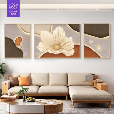 China Latest Hot Selling Crystal Porcelain Painting Family Wall Hanging Painting Waterproof+ECO-Friendly Abstract Landscape Always Life for sale