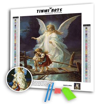 China TINMI Guardian Angel Modern ARTS DIY Diamond Painting for Gift and Craft Hand Made for sale