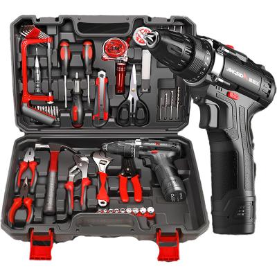 China Household Task And Project 25V 54 Pcs Household Lithium Drill Set Combo Cordless Power Drill for sale