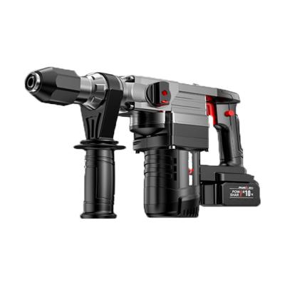 China 48V 1300W 3000mAh*2 Hammer Drill Concrete Groove Cordless Concrete Hammer Drill for sale