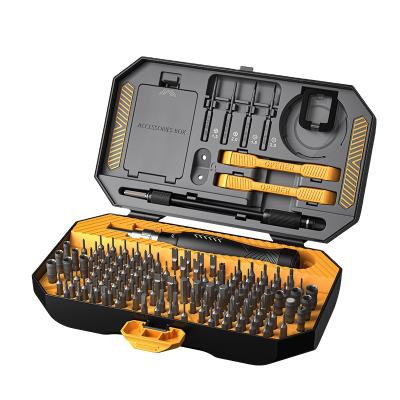 China Durable Mobile Screwdriver Tools Screwdriver Bits Repair Tool 145 In 1 Magnetic Screwdriver Set for sale