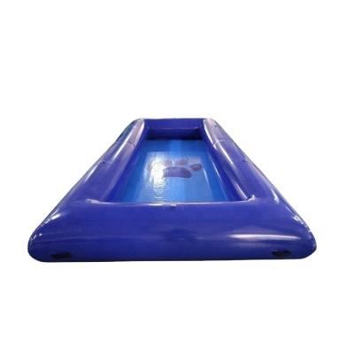 China Custom Size PVC Custom Size Inflatable Dog Pools Large Durable Inflatable Swimming Pool For Summer en venta