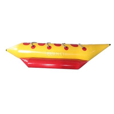 China Water Floating Entertainment 4 Single Seats Inflatable Water Games Flyfish Inflatable Banana Boat Banana Boat For Sale en venta