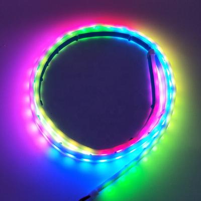 China Decoration Tail Light Dual Color DRL Car Rear Tail Led Trunk Strip Light With Flash Brake Turn Signal Warning for sale