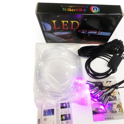 China Automobile Decoration Lamp 2021 Good Quality Ambient Light Car LED Interior Ambient Light Kit for sale