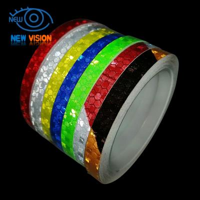 China Printable Waterproof Self Adhesive Reflector Warning Lighting Reflective Tape Reflective Stickers For Cars, Bikes, Motorcyc for sale