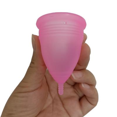 China Eco Friendlysancenhealthy Menstrual Cup 100% Medical Silicone Reusable Menstrual Cup for sale