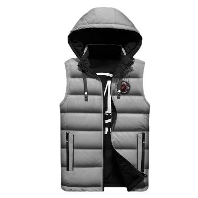 China 2022 New Fashion Breathable High End Sleeveless Custom Winter Hoodie Casual Jacket Vest for sale