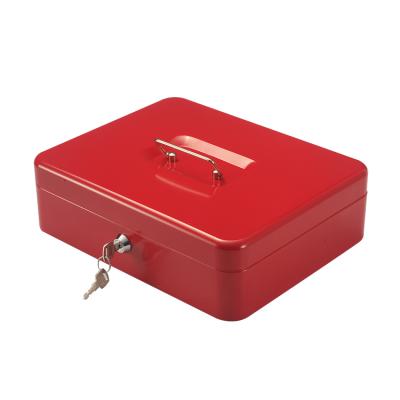 China Used To Store Large Cash Money Box Money Box Piggy Bank Cash Safe Box With Key Lock for sale