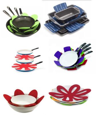 China Pot Pan Protector Cookware Protector Pan Sustainably Felt Nonwoven Separate Pad for sale