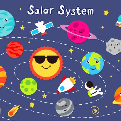 China Eductional Preschool Toys Educational Toy Exercise Hand-Brain Coordination Solar System Study Set 2022 New Product for sale