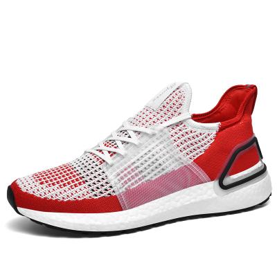 China Fashion/Brand Comfortable/Durable/Breathable/Flexible Logo Custom Factory Wholesale Breathable Knitted Unique DM Sports Men Lightweight Shoes for sale