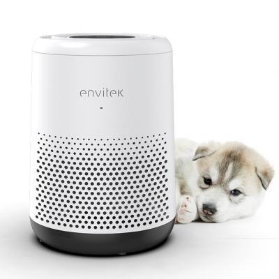 China Envitek Colorful Lightweight Smart Personal Room Air Purifier Mini Portable Home Air Purifier for sale