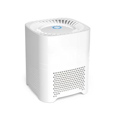 China Negative small mini hepa portable smart home office air purifier hotel air personal ion personal air filter for sale