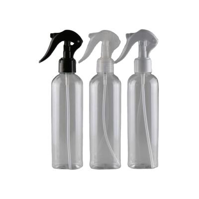 China 250ml PET Clear Cosmetic Antibacterial Bottle Cosmetic CAF Spray Bottle And CAF Bathroom Plastic Cosmetic Cleaner Spray for sale