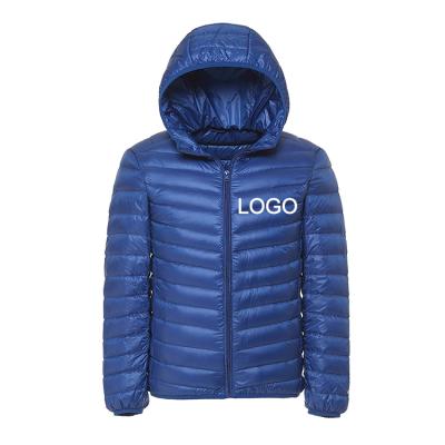 China Sustainable Hot Sale 800 Fill Blue Men Down Jacket , Winter Coat Feather Down Coat for sale