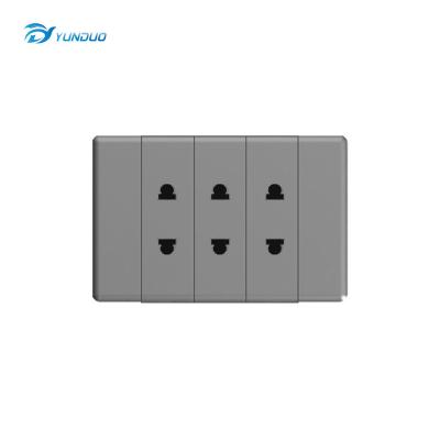 China Convenient Security Switching Power Supply 6 Pin Wall Touch Switch Socket for sale