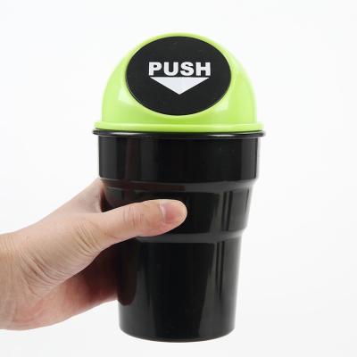 China Wholesale Car Plastic Fancy Plastic Trash Can Trash Can, Car Trash Can for sale