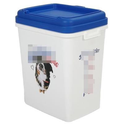 China Factory Storage 15Kg Storag Viable Dog Foods Containers Pet Containers For Food for sale