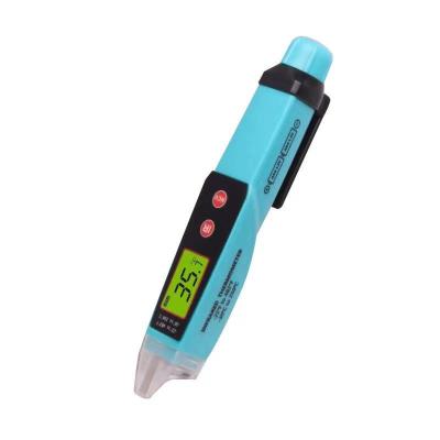 China Digital AC/DC Voltage Detectors Tester Pen Meter 12-1000V Smart Non-contact Electrical Current Test Pencil Infrared Therm DXG-18A for sale