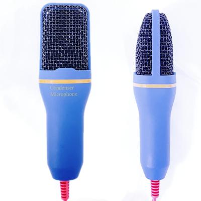 China Desktop Factory OEM Condensing Plastic Microphone Microphone mic3.5mm Microphone Condenser Appearance Black for sale