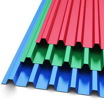 China Making Pipes Color Coated Corrugated Galvanized Metal Roofing Sheet Price for sale